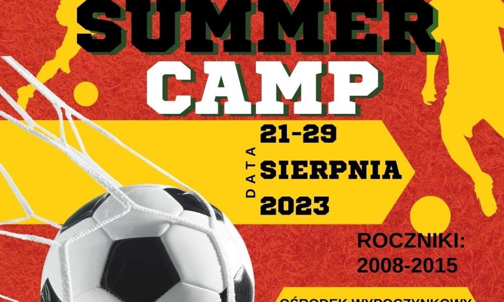 Green Youth Soccer Camp Event Flyer